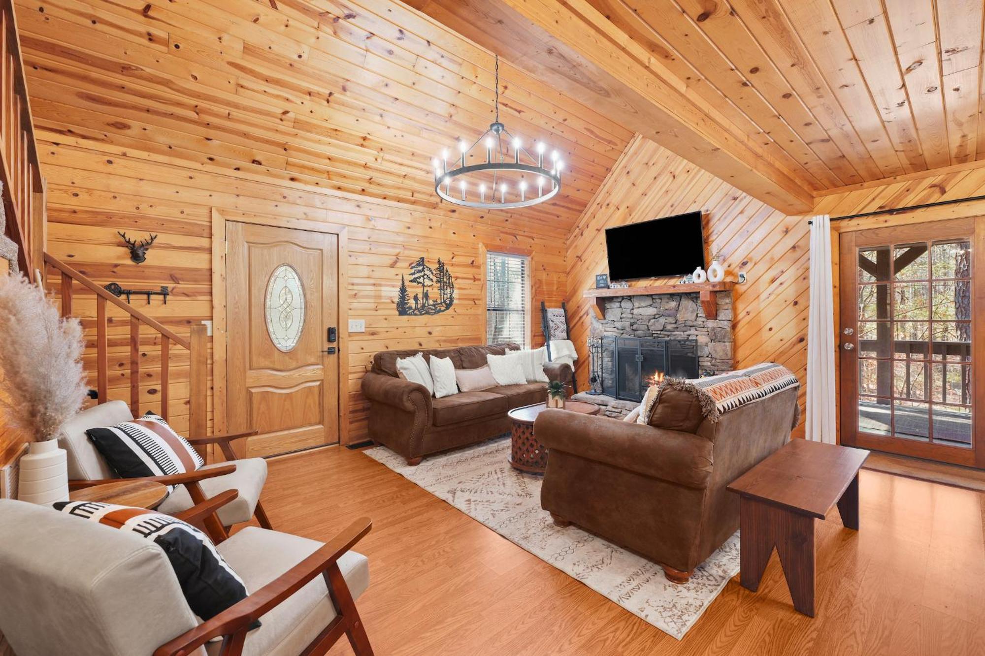 Firefly Lodge - Cozy 4 Bedroom Cabin Minutes To Helen Sautee Nacoochee المظهر الخارجي الصورة